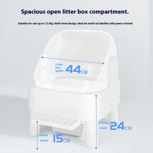 self-cleaning litter box smart litter tray | Quietest smart litter box buyer's guide | With Camera & App | PET IIOOLL